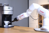 Robot Colaborativo de Escritorio Portátil de Aluminio de 6 Ejes JAKA MiniCobo de Bajo Consumo 150W 100-240VAC con 1 Año de Garantía y IA Personalizable