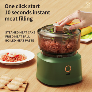 Broyeur d'ail électrique Mini hachoir <span class=keywords><strong>à</strong></span> chili domestique Machine alimentaire auxiliaire pour bébé Hachoir <span class=keywords><strong>à</strong></span> <span class=keywords><strong>viande</strong></span> pour la cuisine - Product Image 6
