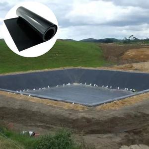 Revêtement d'étang à géomembrane HDPE pour l'irrigation-Feuille de revêtement Geomembrana de HDPE imperméable - Product Image 1