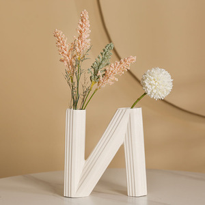 Vase moderne <span class=keywords><strong>en</strong></span> céramique de style silencieux, grande petite taille, décorations directes d'usine pour la maison, artisanat <span class=keywords><strong>en</strong></span> <span class=keywords><strong>verre</strong></span> de <span class=keywords><strong>bouteille</strong></span> de fleur silencieuse pour le salon - Product Image 3