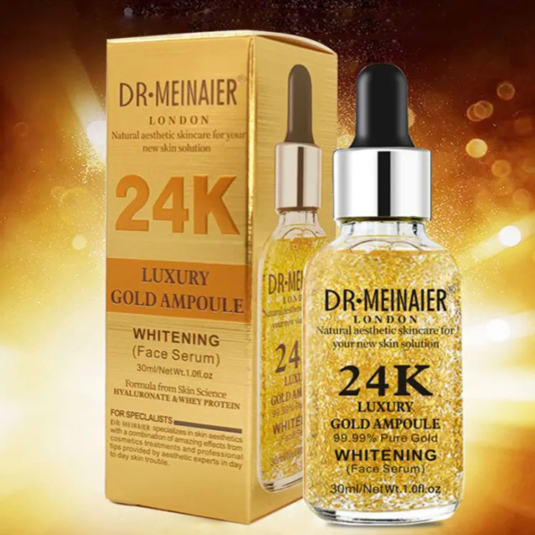 Sérum en acide hyaluronique 24k pour le visage, Solution hydratante pour le visage, soin blanchissant, sérum Anti-rides, Anti-acné, offre spéciale, ml