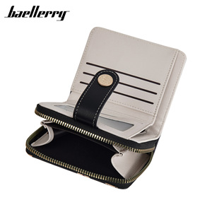 กระเป๋าสตางค์ใบเล็กสำหรับผู้หญิง Baellerry ลายการ์ตูนหมี กระเป๋าใส่เหรียญแบบซิป ใช้ได้ทุกวัน - Product Image 2