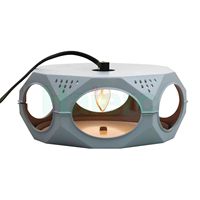 Piège à insectes électriques avec lampe et plaque adhésive puissante pour punaises de lit et puces, pour usage domestique