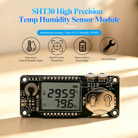 Module de capteur de température et d'humidité SHT30 de haute précision OEM pour incubateur, cage à oiseaux, stockage de cigares, thermomètre-hygromètre avec écran LCD