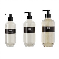 Ensemble de soins capillaires de haute qualité personnalisé OEM pour la croissance des cheveux, comprenant un shampoing, une lotion et un nettoyant visage 300ml 400ml, LOGO personnalisé