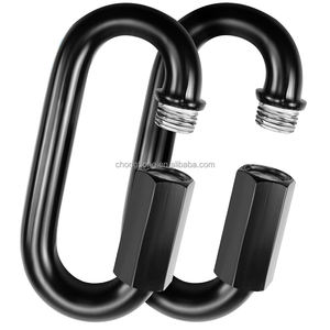 <span class=keywords><strong>2.3</strong></span> 英寸链条快速连接件重型链条连接器大号登山扣用于链条连接钥匙链露营背包 - Product Image 1