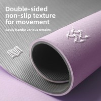 Tapis de yoga pour femmes débutantes, élargi, allongé, épaissi, antidérapant, inodore, TPE 6mm/8mm/10mm, pour usage intérieur, maison, danse, fitness
