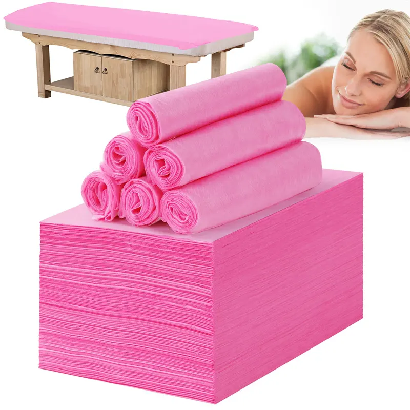 High Quality Beauty Salon Bed Sheet Pp Non Woven Waterproof Massage Disposable Bed Sheet Roll For Spa