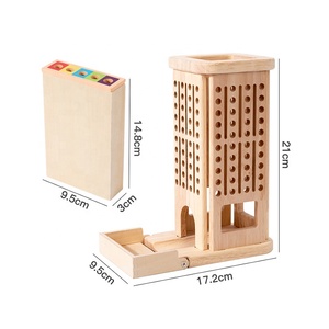 Gioco in Legno 3 in 1 Konig Kids, Giocattoli Educativi <span class=keywords><strong>Montessori</strong></span> Personalizzati per Bambini - Product Image 3