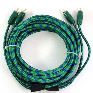 <span class=keywords><strong>Cable</strong></span> Blindado de Par Trenzado de Cobre de <span class=keywords><strong>5</strong></span> <span class=keywords><strong>Metros</strong></span>, 2 <span class=keywords><strong>RCA</strong></span> a 2 <span class=keywords><strong>RCA</strong></span>, con Cubierta de PVC - Product Image 4