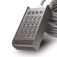 Câble Audio Jack professionnel 6.35mm 8 16 20 24 28 32 36 40 canaux Signal Audio serpent câble connecteur Xlr câble de prise