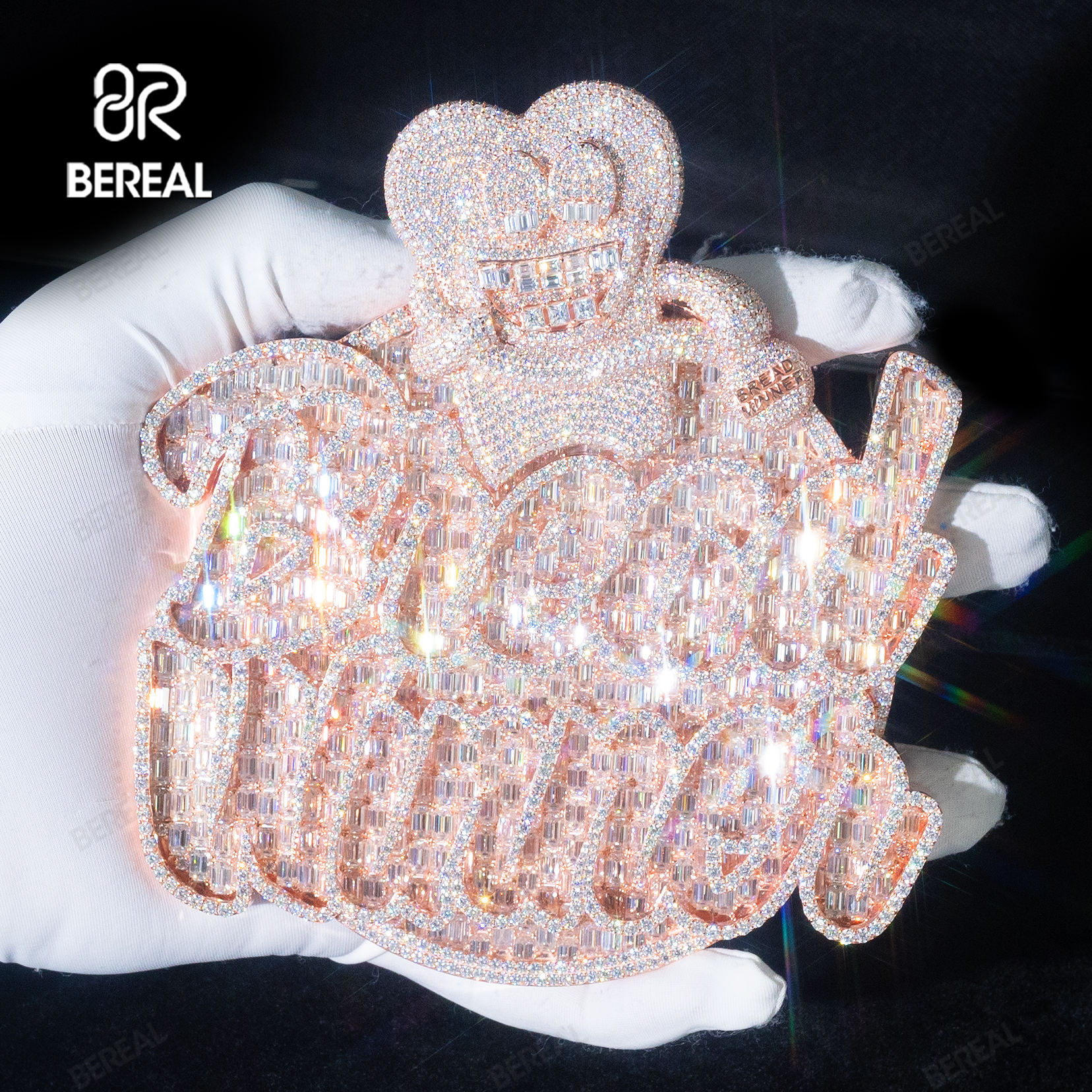 3inches Moissanite+S925