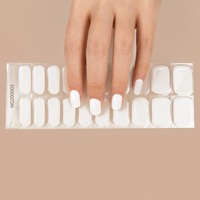 Autocollants d'ongles en gel UV semi-durcis longue durée, très populaires / Wraps d'ongles en gel à presser / Tiktok NG200001/NG200003/NG200004