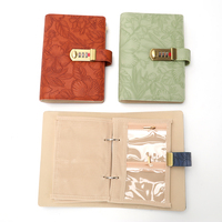 Estuche de Cuero Portátil y Elegante con Múltiples Bolsillos para Joyería, con Anillas Reemplazables y Bolsillos con Cierre