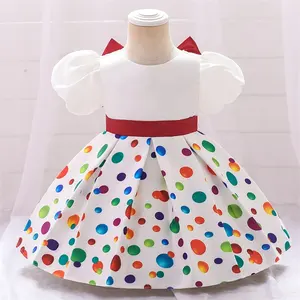 Vestidos infantiles de fiesta occidental para niñas, vestido de fiesta coreano