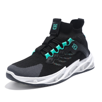 Sepatu Sneaker Fashion Terbaru Bernapas untuk Pria, Sepatu Kasual untuk Basket, Gaya Berjalan Musim Panas