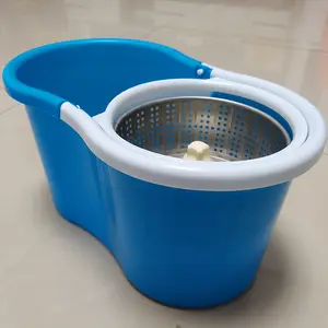 핫 잘 팔리는 Mops 층 청소 Absorbent Stick Handle Rotating Mop Set 와 플라스틱 Mop Bucket