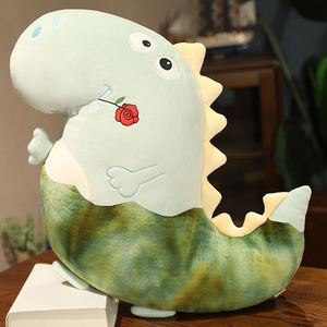 Campione gratuito all'ingrosso squishy dinosaur peluche morbido peluche dinosauro giocattolo farcito drago per bambini regalo per adulti - Product Image 5