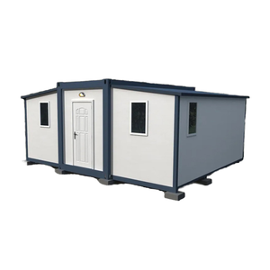 Prêt à l'emploi Villa préfabriquée en acier extensible moderne de 30 pieds Maison préfabriquée en conteneur mobile Maison portable 2-5 Bureau extérieur - Product Image 1