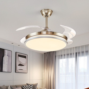 Lámpara de Techo con Ventilador, Moderna y Sencilla para Dormitorio, Comedor, Sala de Estar - Cuerpo de Lámpara de Techo - Product Image 3