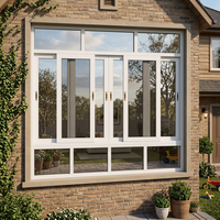Ventanas de Aluminio de Tamaño Personalizado, Eficientes Energéticamente, Doble Acristalamiento, Modernas, Resistentes al Viento, Insonorizadas, Aisladas Térmicamente y Resistentes a Impactos