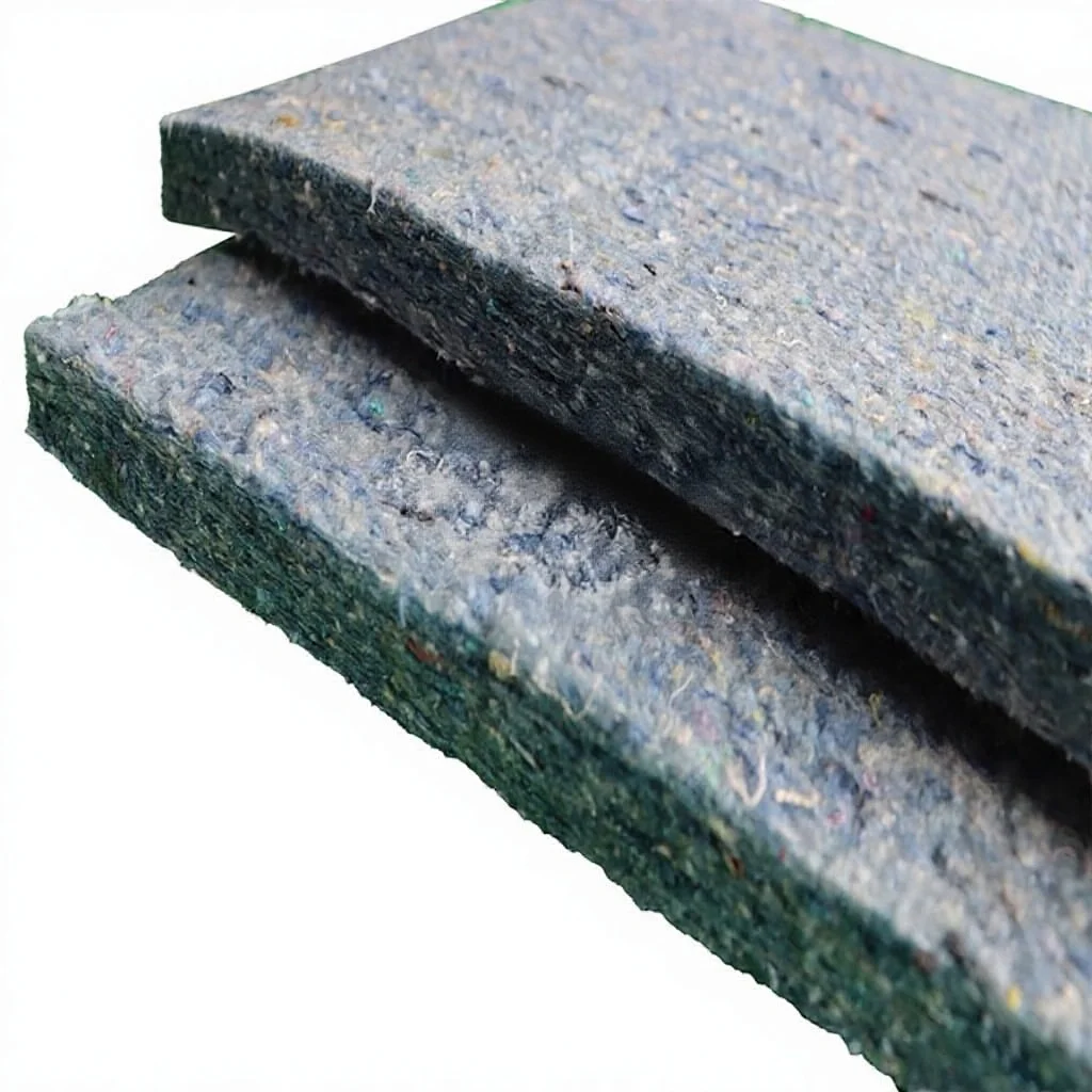 Factory Price Moldable Recycled Cotton Microfiber Fabric Heavyweight Thick Sound Deadening Car NVH Felt