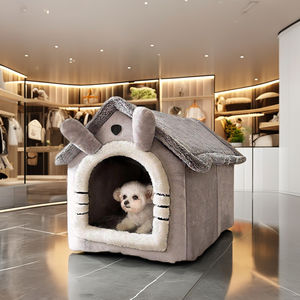 Wind Valley Kleines Hundewinterhaus Atmungsaktives Baumwoll-Quadrat-Schlafzelt für Hunde mit Einzelschicht - Product Image 4