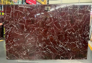 Rode En Witte Combinatie Betaalbare En Lichtgewicht High-End Paars Rood Natuurlijk Marmer Rosso Levanto - Product Image 2