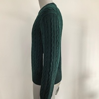 Pull en tricot torsadé de haute qualité pour homme Xanthi, ODM & OEM, pull à manches longues pour l'automne et l'hiver, pull en coton