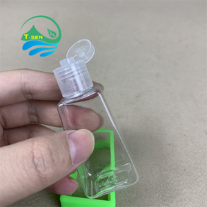 빈 30ml T-모양의 실리콘 후크 손 소독제 병 리필 손 소독제 병 젤 병 홀더