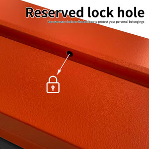 Hộp công cụ cầm tay, hộp công cụ kim loại đúc hẫng, hộp công cụ hộp kim loại có tay cầm bằng thép hộp công cụ lưu trữ kim loại đa chức năng - Product Image 6