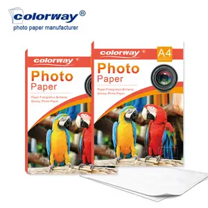 Glossy Photo Paper 210Gsm Waterproof Resistant High Gloss Finish Surface Quick Dry For inkjet Printer