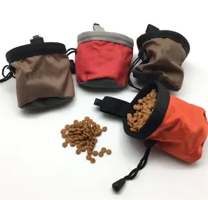 Kolayca taşır köpek bakımı eğitim çantası köpek bakımı ödül çantası evcil hayvan eğitimi için hayvan yürüyüş Snack konteyner çantası