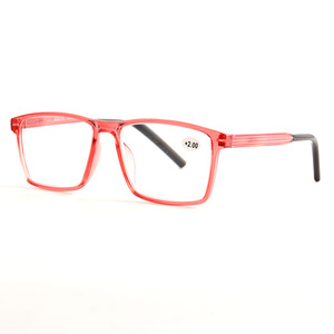<span class=keywords><strong>Gafas</strong></span> <span class=keywords><strong>de</strong></span> <span class=keywords><strong>Lectura</strong></span> Rectangulares Clásicas, Ligeras, con Montura Colorida y Lentes Transparentes para Presbicia, Unisex, Venta al Por Mayor, Logotipo Personalizado - Product Image 2