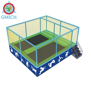 Equipo de patio de recreo para niños, trampolín de <span class=keywords><strong>fitness</strong></span> con asa y trampolines usados a la venta - Product Image 2