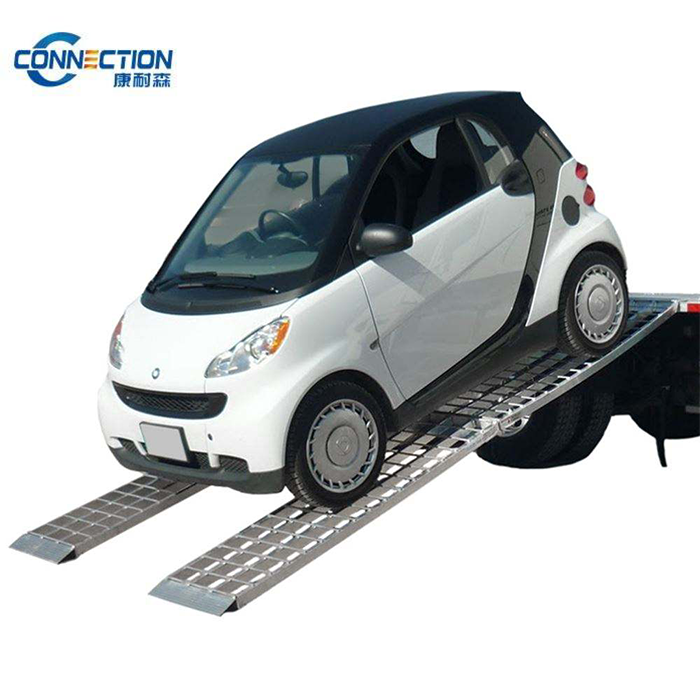 Construction Trailer Loading Folding Aluminum Car