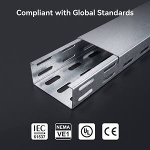 <span class=keywords><strong>BESCA</strong></span> Fabricado Producto principal Paneles de malla de alambre perforados flexibles para exteriores Escaleras de aluminio Canales de acero Bandeja de cables - Product Image 1
