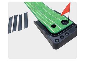 Ensemble de putting de golf, tapis de putting d'intérieur, nouveau tapis d'entraînement de golf pour bureau, retour automatique de balle, mini-jeux, USA Mairun - Product Image 5
