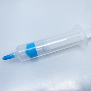 <span class=keywords><strong>Seringue</strong></span> manuelle industrielle de 30 ml avec piston et capuchon bleus, en PP, <span class=keywords><strong>pour</strong></span> emballage et conteneur - Product Image 3