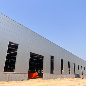 Nhà kho thép đúc sẵn máy bay xây dựng giải pháp lưu trữ công nghiệp kết cấu thép bền - Product Image 3