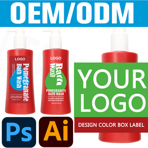 GUOCUI BIO TECH Private Label Natural Plant Extract Gentle Cleansing Softening Skin Refreshing Fragrance Pomegranate Bath <b>Wash</b> - Product Image 2