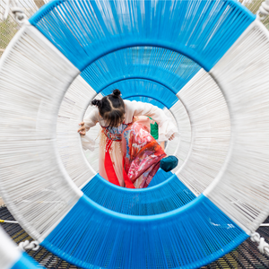 Filet d'escalade en acier pour enfants, <span class=keywords><strong>paradis</strong></span> des jeux parent-enfant, parc d'attractions éducatif - Product Image 6