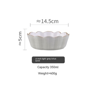 <span class=keywords><strong>Vaisselle</strong></span> en céramique à bords dorés de <span class=keywords><strong>style</strong></span> <span class=keywords><strong>scandinave</strong></span> de grande valeur, assiettes et <span class=keywords><strong>vaisselle</strong></span> de luxe personnalisé gratuit - Product Image 4