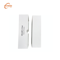 Boîte en carton recyclé pliable avec fenêtre transparente, impression UV, emballage pour étui de téléphone, protection d'écran, accessoires numériques