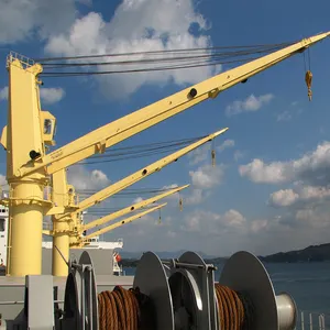 Telecomando 8 ton 10 ton nave idraulica marina ponte gru 15ton nave braccio gru 20ton