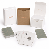 Cartes à jouer promotionnelles personnalisées, jeu de cartes en papier et emballage de marque pour événements et marketing B2B