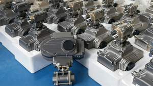 Vanne à bille motorisée COVNA à réduction de tarif, vanne de contrôle, vanne à bille motorisée en acier inoxydable, trois pièces, vanne à bille électrique filetée - Product Image 6