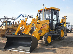 XGMA Werkseitige Direkt versorgung <span class=keywords><strong>7</strong></span> Tonnen 0, 9 m3 Schaufel Bagger lader Kompakt radlader Bagger XG765 XG765E auf Lager - Product Image 6