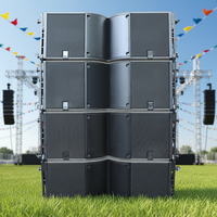 Boîte de haut-parleurs Line Array double 12 pouces 2 voies de haute qualité pour haut-parleur passif intérieur ou extérieur