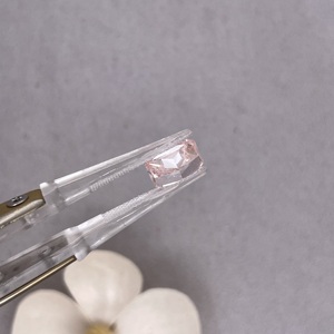 Diamant de laboratoire IGI certifié CVD taille radiant ROSE VIVANT FANCY 2 carats pour sertissage de bague - Product Image 2